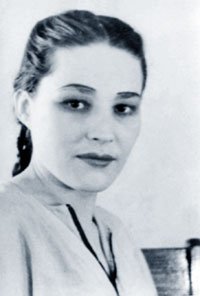 Люция Успенская. 1954 г.;