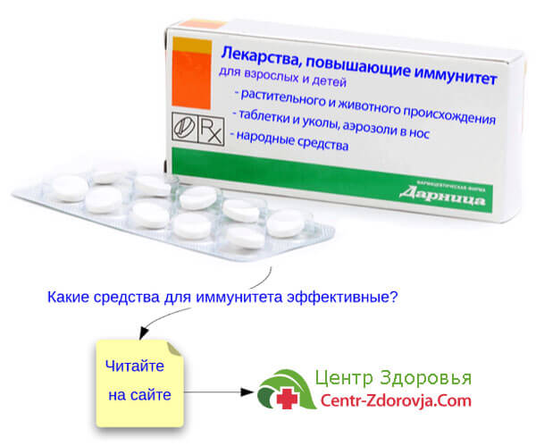 Лекарственные препараты для повышения иммунитета
