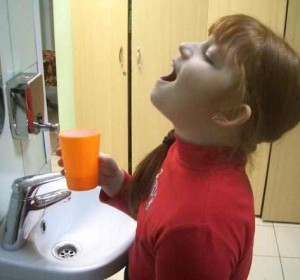 полоскания горла содой
