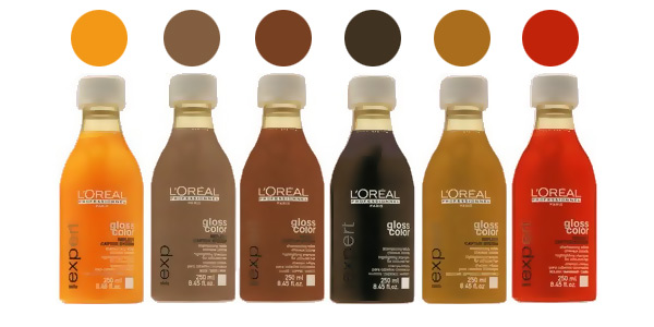 палитра оттеночных шампуней Лореаль(Loreal)