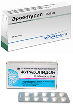 Фото Эрсефурил и Фуразолидон