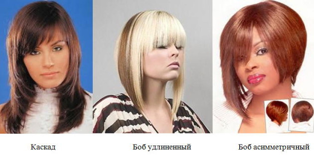 прически для круглого лица фото