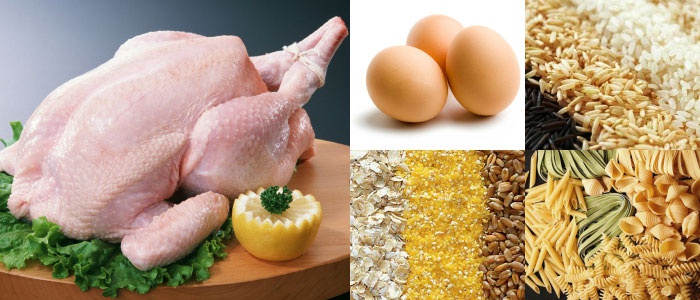 Правильные продукты для набора веса