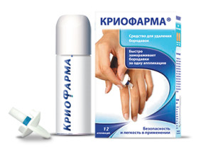 Криофарма от бородавок