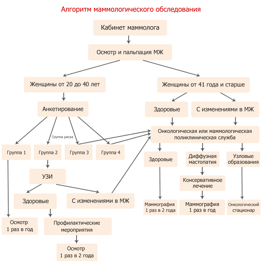 маммологическое обследование