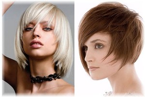 Короткие стрижки для квадратного лица