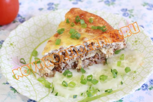 гречневая запеканка с курицей