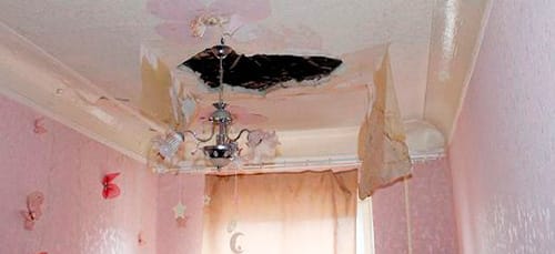 к чему снится дырка в потолке